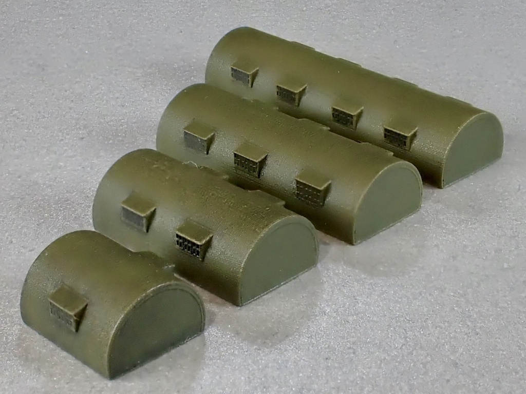 1/700 ST8 カマボコ兵舎セット