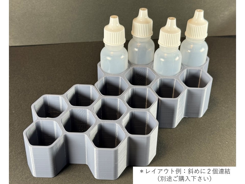 模型便利グッズ11 ペイントスタンド(8本用) 色:グレー