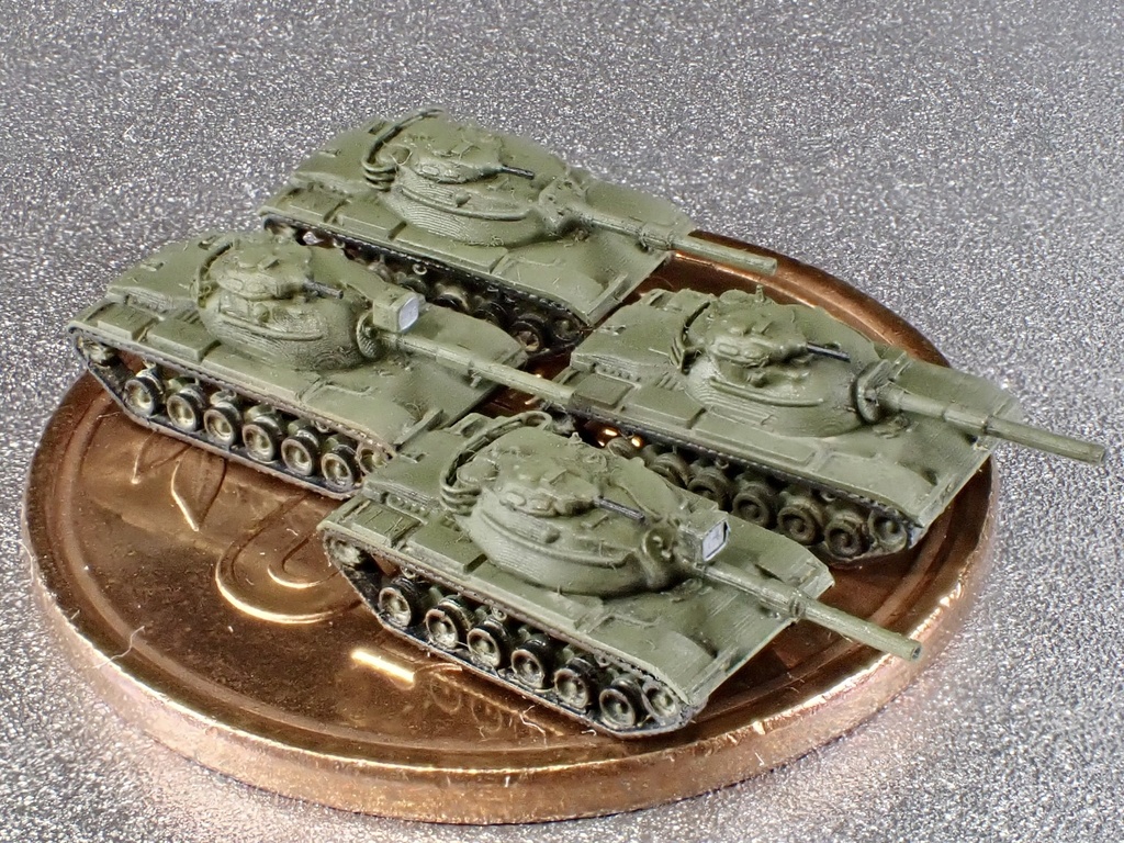 1/700 MUS SET34 現用米軍 M60/M60A1セット