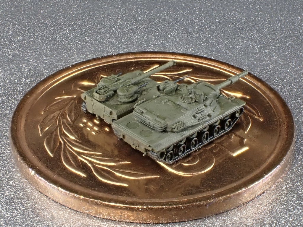 1/700 MUS SET35 現用米軍 T92 MBT-70/KPz.70セット
