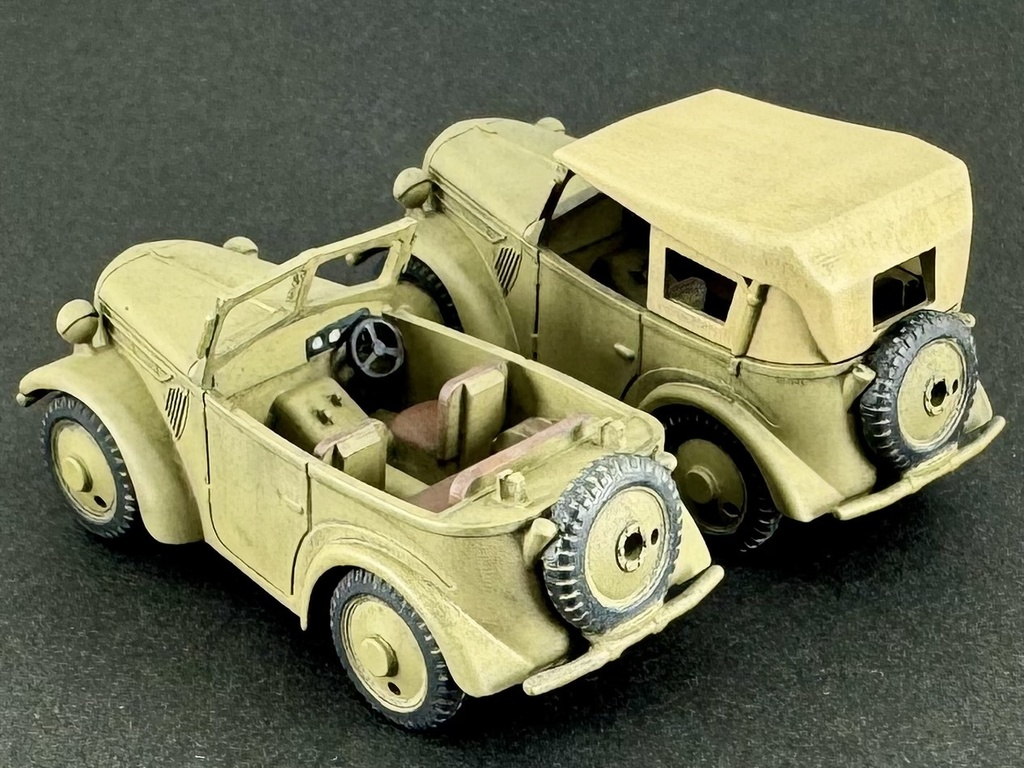 1/72 JPN13 72 くろがね四起 B型 九五式小型乗用車後期型