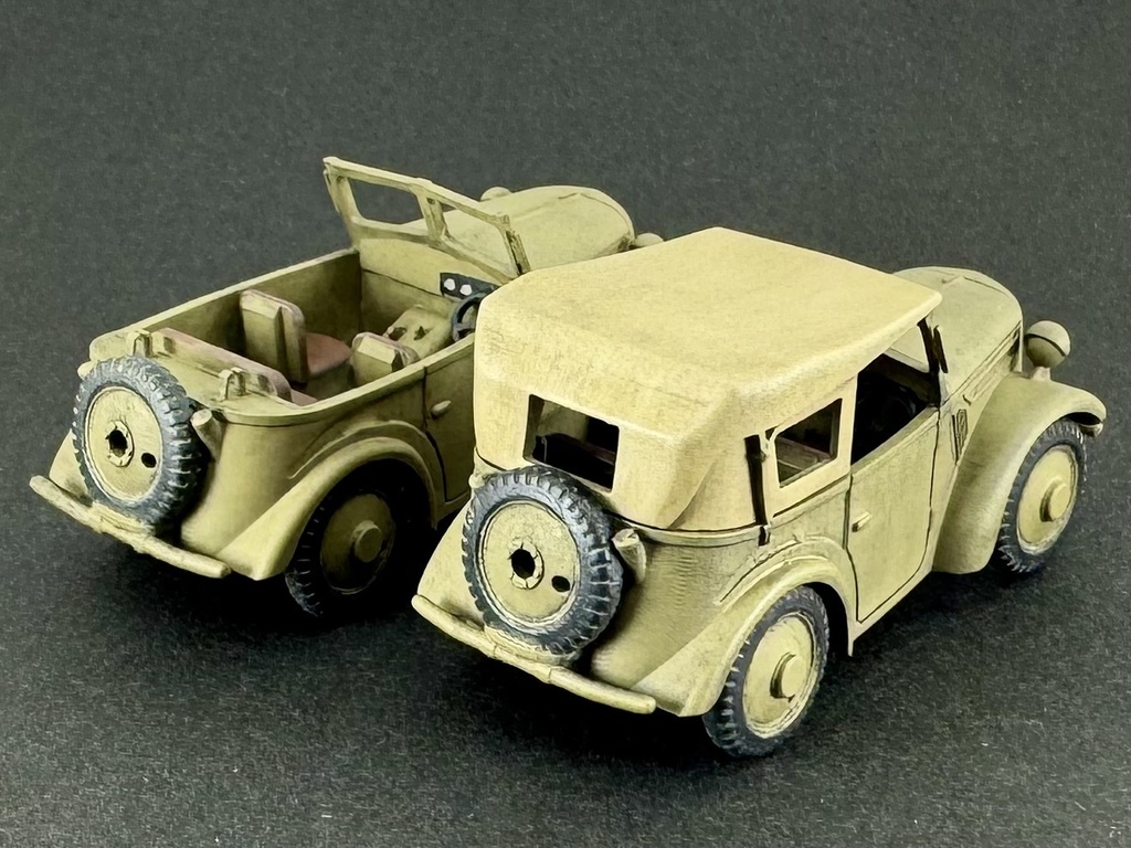 1/72 JPN13 72 くろがね四起 B型 九五式小型乗用車後期型