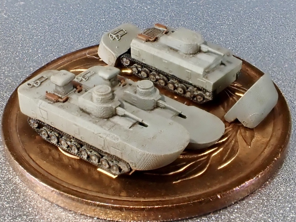 1/700 JPN SET24 日本軍 特三式内火艇 カチ車