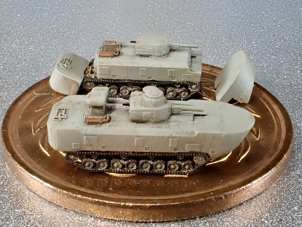 1/700 JPN SET24 日本軍 特三式内火艇 カチ車