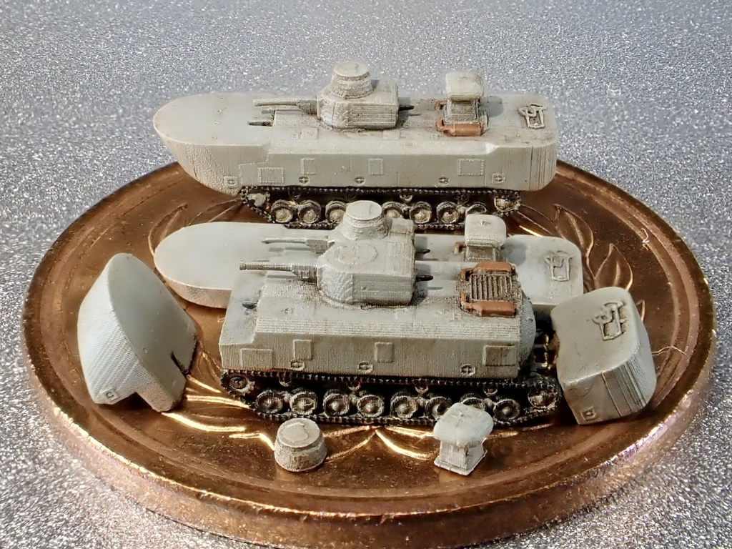 1/700 JPN SET24 日本軍 特三式内火艇 カチ車