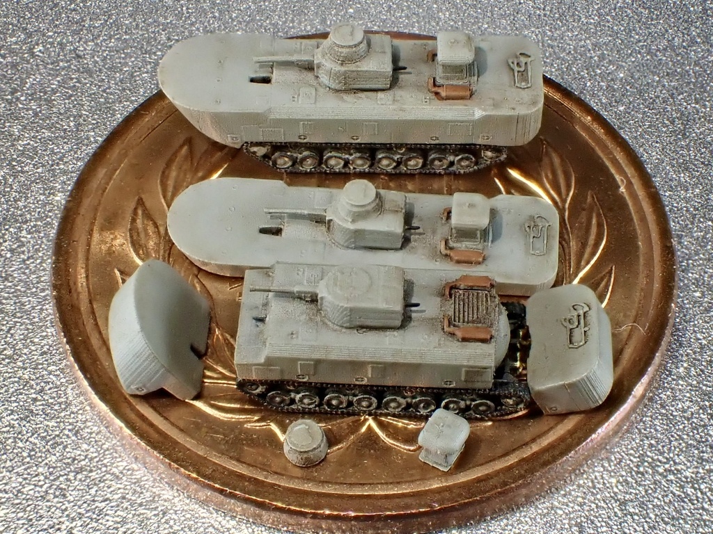 1/700 JPN SET24 日本軍 特三式内火艇 カチ車