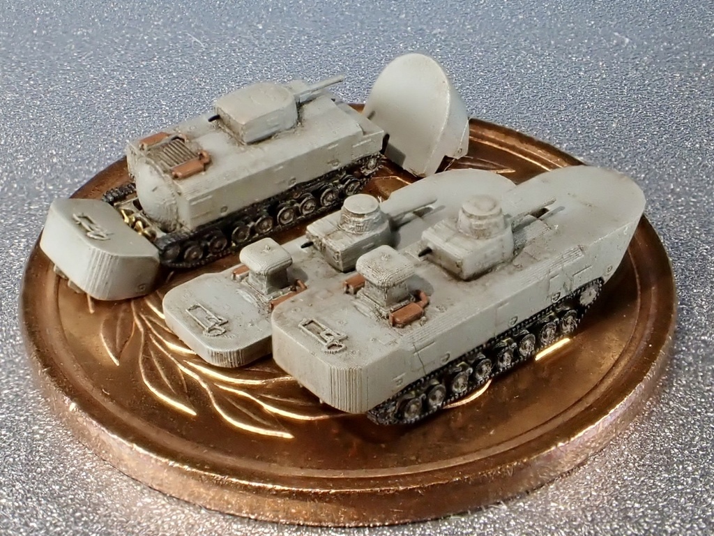 1/700 JPN SET24 日本軍 特三式内火艇 カチ車