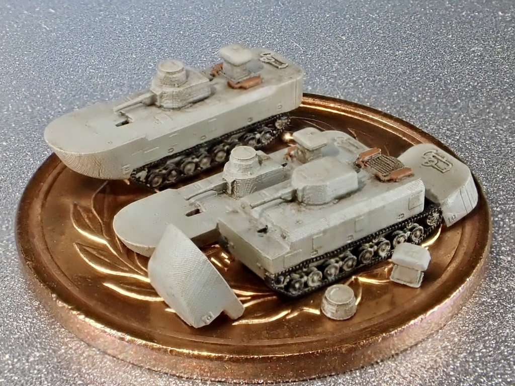 1/700　JPN SET24 日本軍　特三式内火艇　カチ車