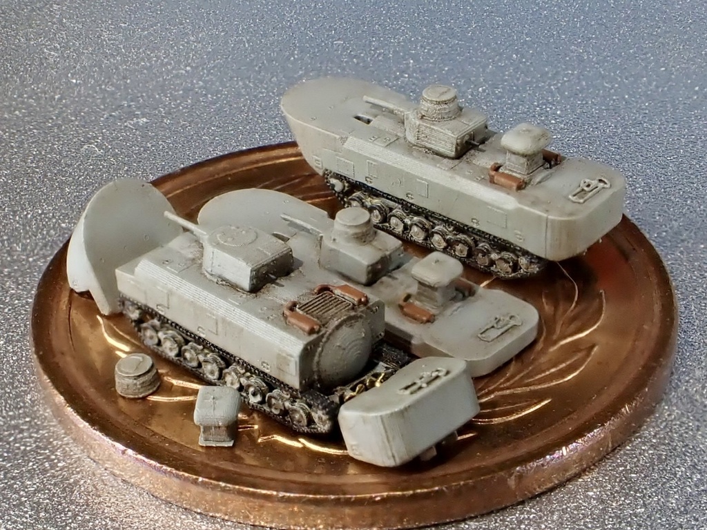 1/700 JPN SET24 日本軍 特三式内火艇 カチ車