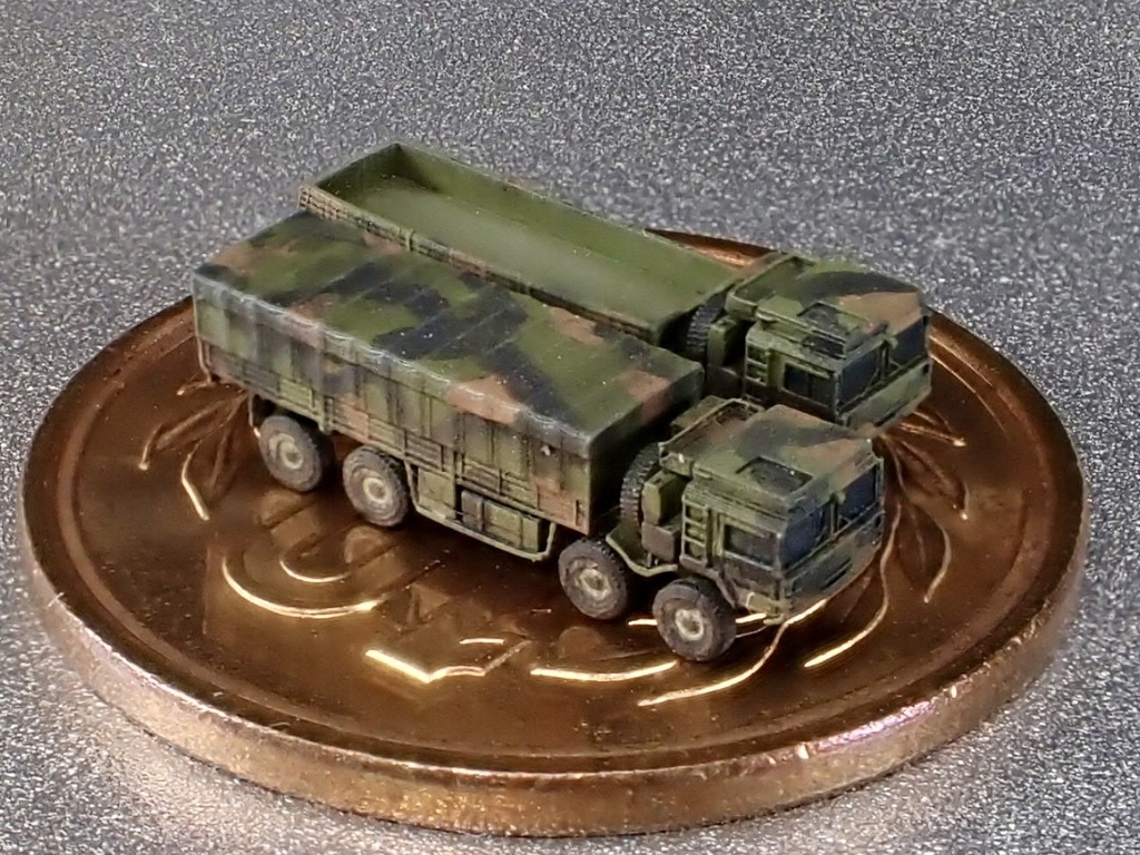 1/700 MG SET 7 現用ドイツ軍 HX77 8x8 Truck セット
