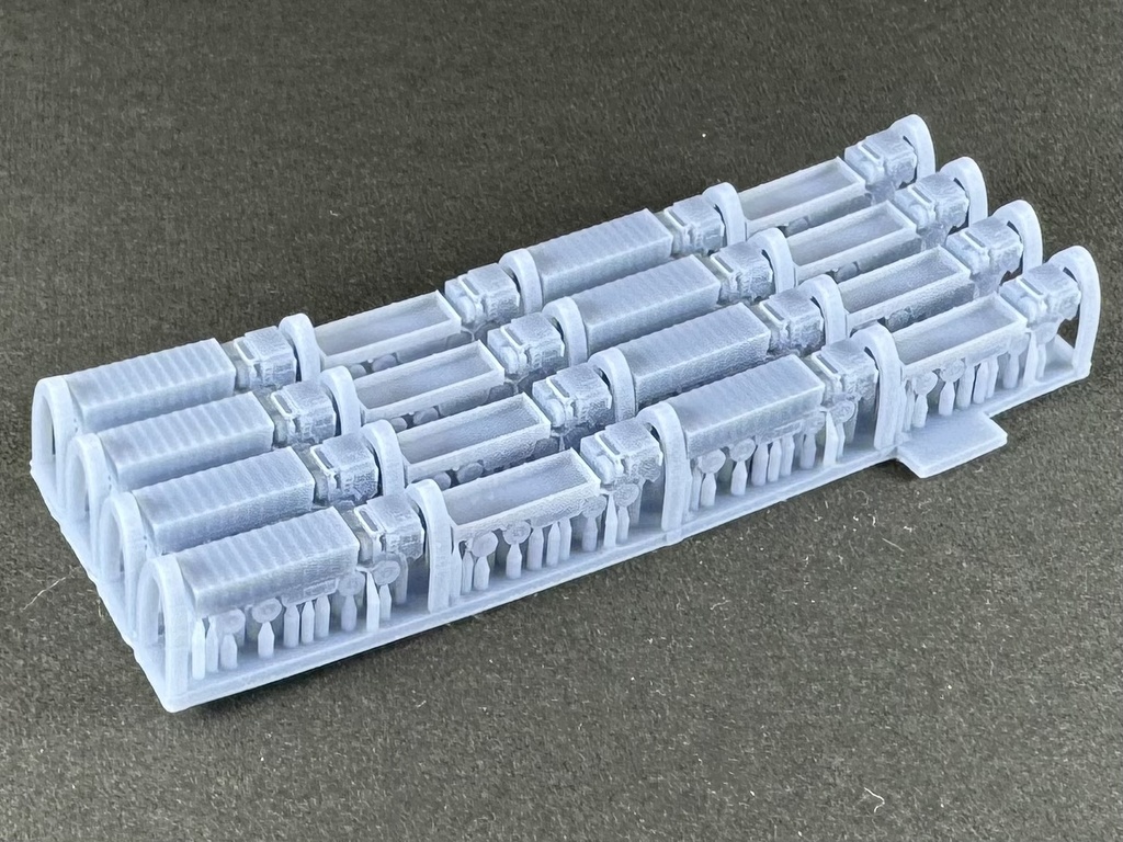 1/700 MG SET 7 現用ドイツ軍 HX77 8x8 Truck セット