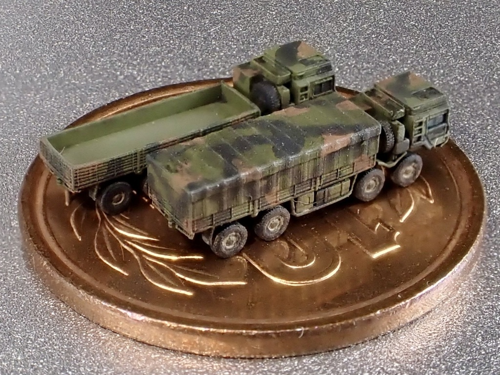 1/700 MG SET 7 現用ドイツ軍 HX77 8x8 Truck セット