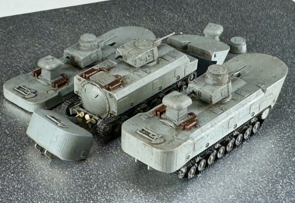 1/350 JPN3 350 特三式内火艇 カチ車