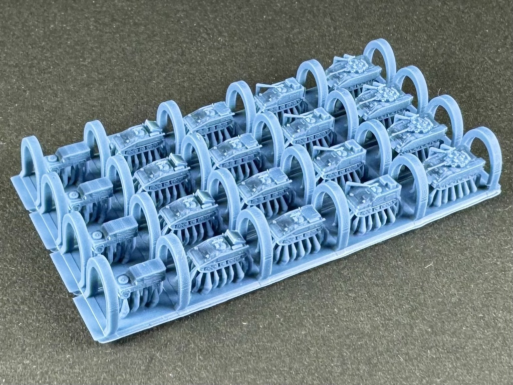 1/700 MUK SET4 現用英軍 戦闘車両セット