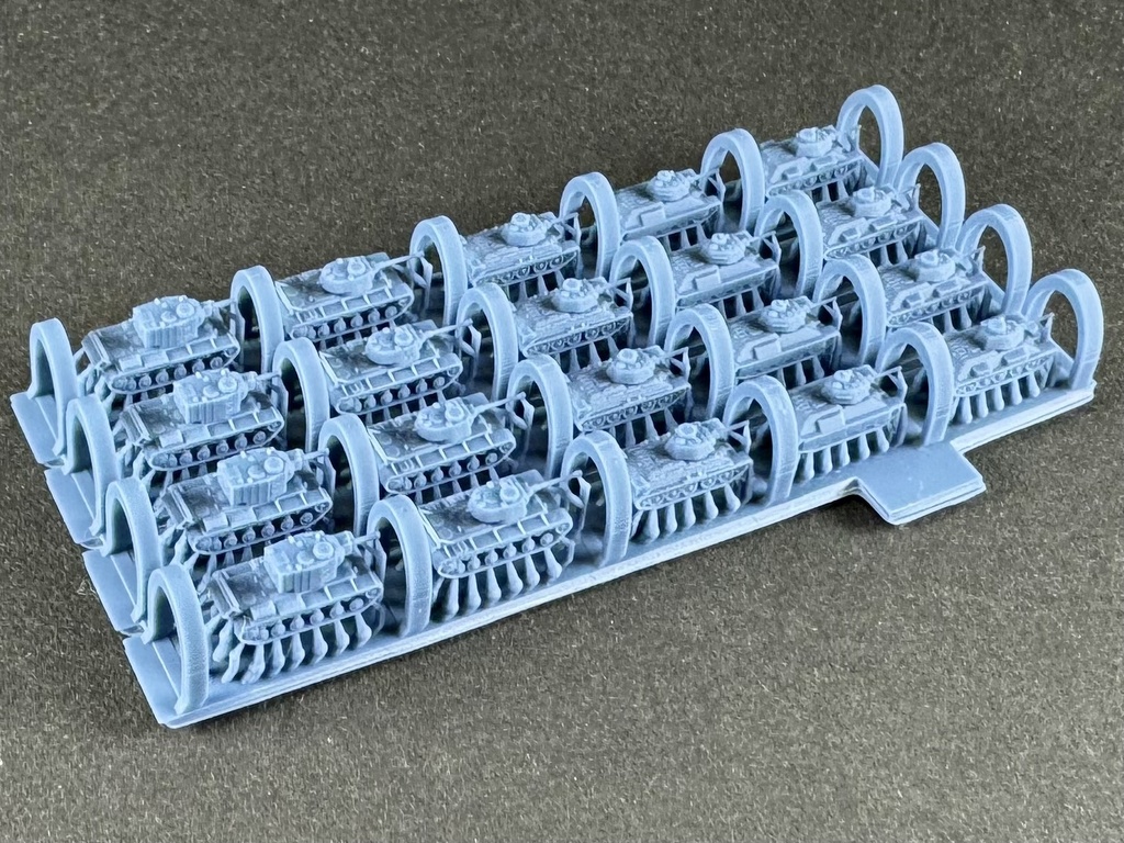 1/700 GSET40 ドイツ軍 鹵獲車両Rセット