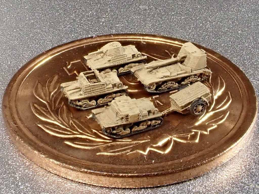 1/700 I SET3 イタリア軍 車両セット