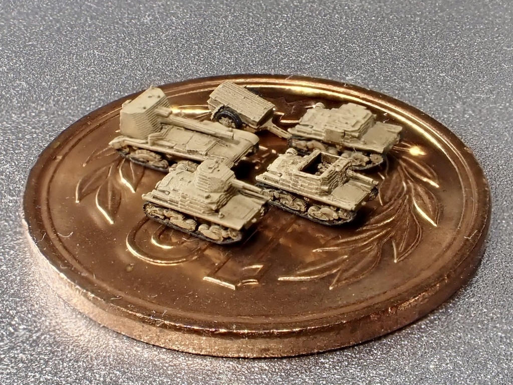 1/700 I SET3 イタリア軍 車両セット