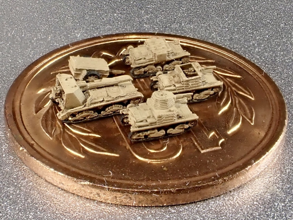 1/700 I SET3 イタリア軍 車両セット