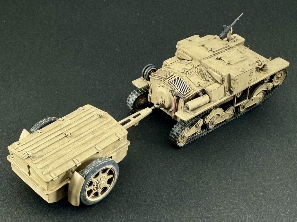 1/72 ITA3 72 イタリア軍 L6/40 Porta Munizioni