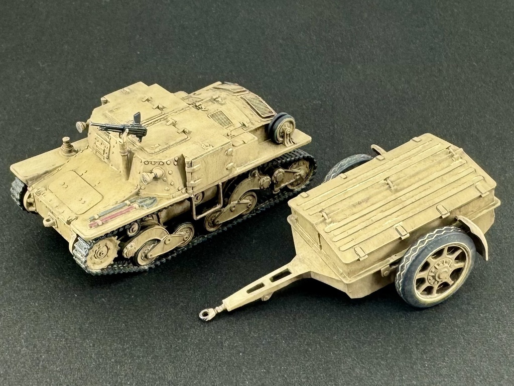 1/72 ITA3 72 イタリア軍 L6/40 Porta Munizioni