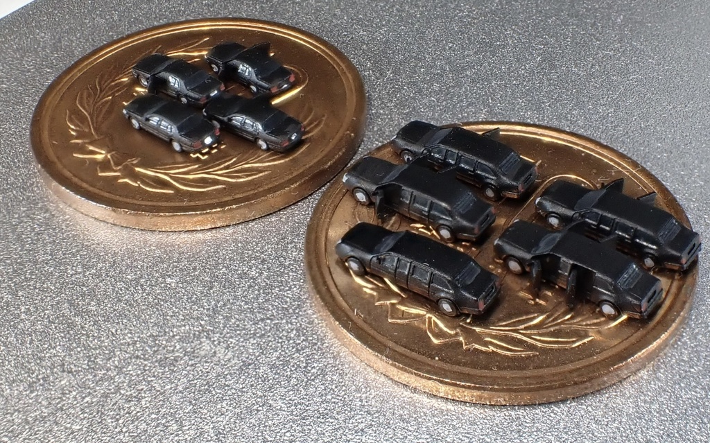 1/700 M16 要人車両 セット