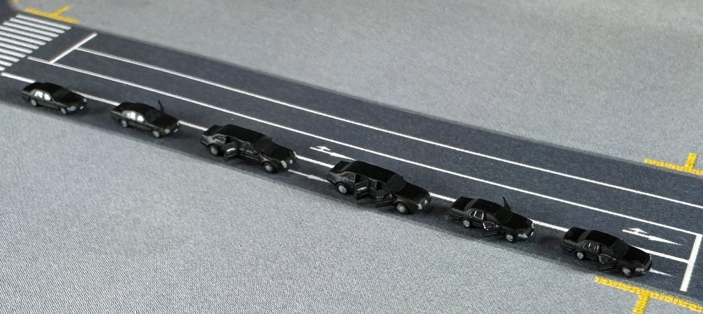 1/700 M16 要人車両 セット