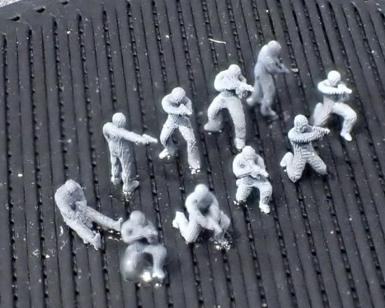 1/700 FG2 警護/警官 "射撃" セット