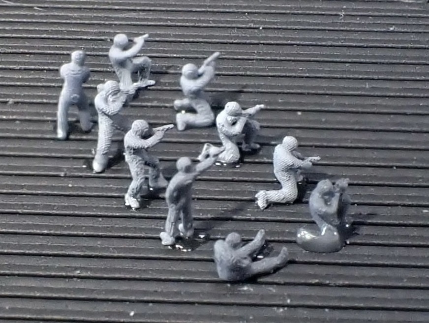 1/700 FG2 警護/警官 "射撃" セット