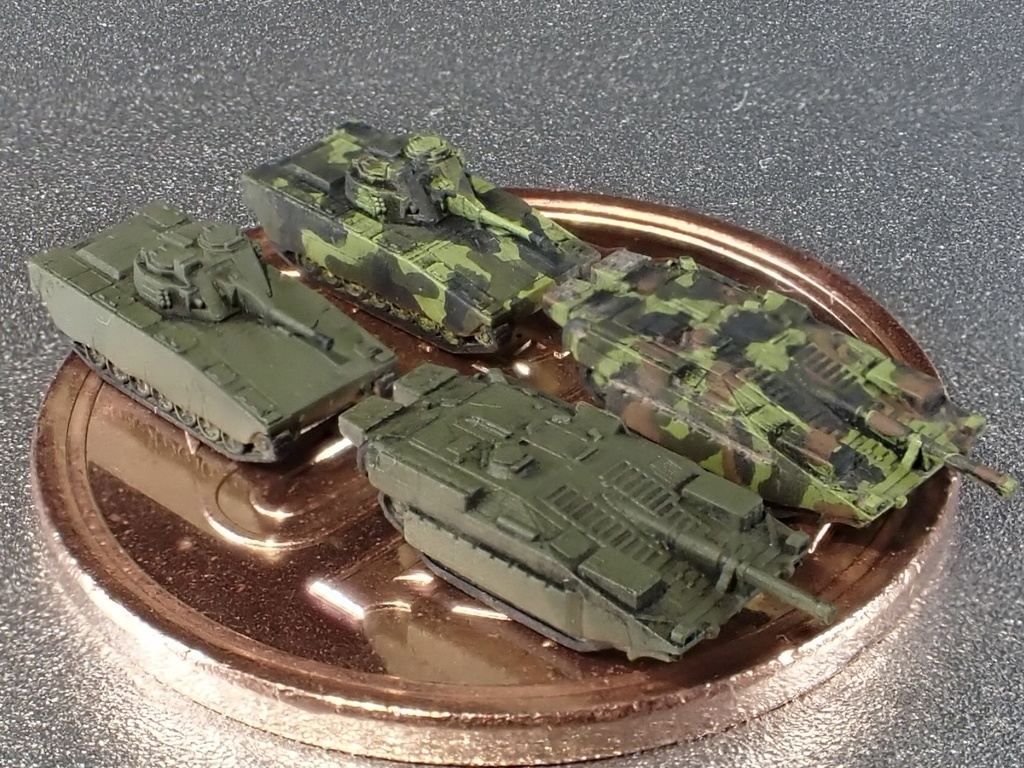 1/700 MSW SET1 現用スウェーデン軍 戦闘車両セット
