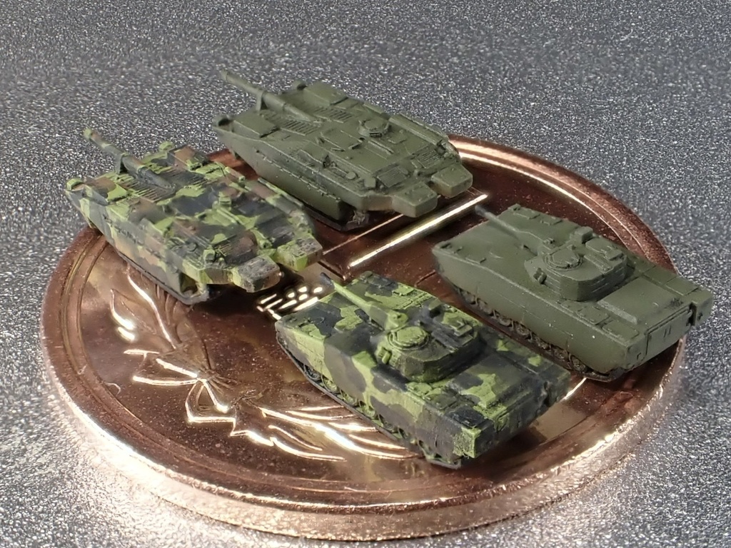 1/700 MSW SET1 現用スウェーデン軍 戦闘車両セット