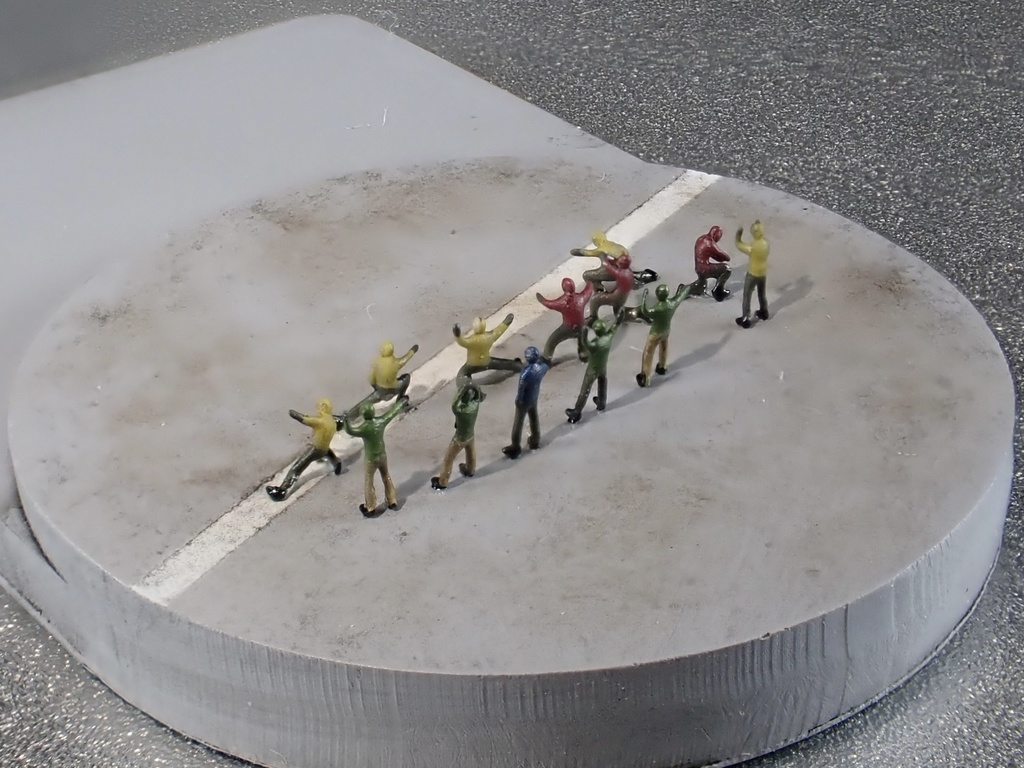 1/700 FG3 フライトデッキクルーセット①