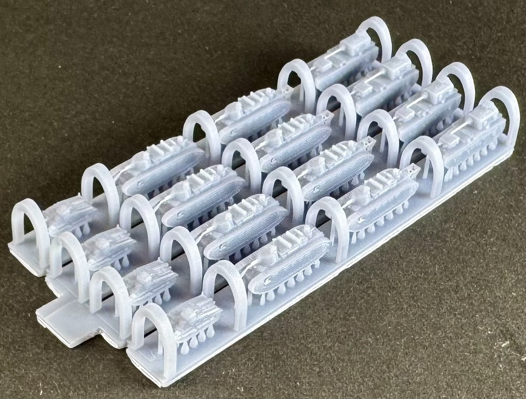 1/700 F SET 2 フランス軍 戦車セット