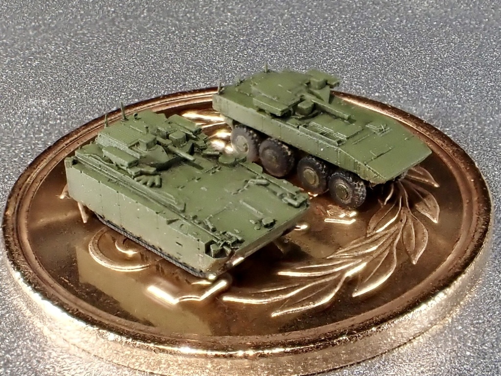 1/700 MR SET20 現用ロシア軍 Kurganets-25 B-11 & VPK-7829 BumerangK-17セット