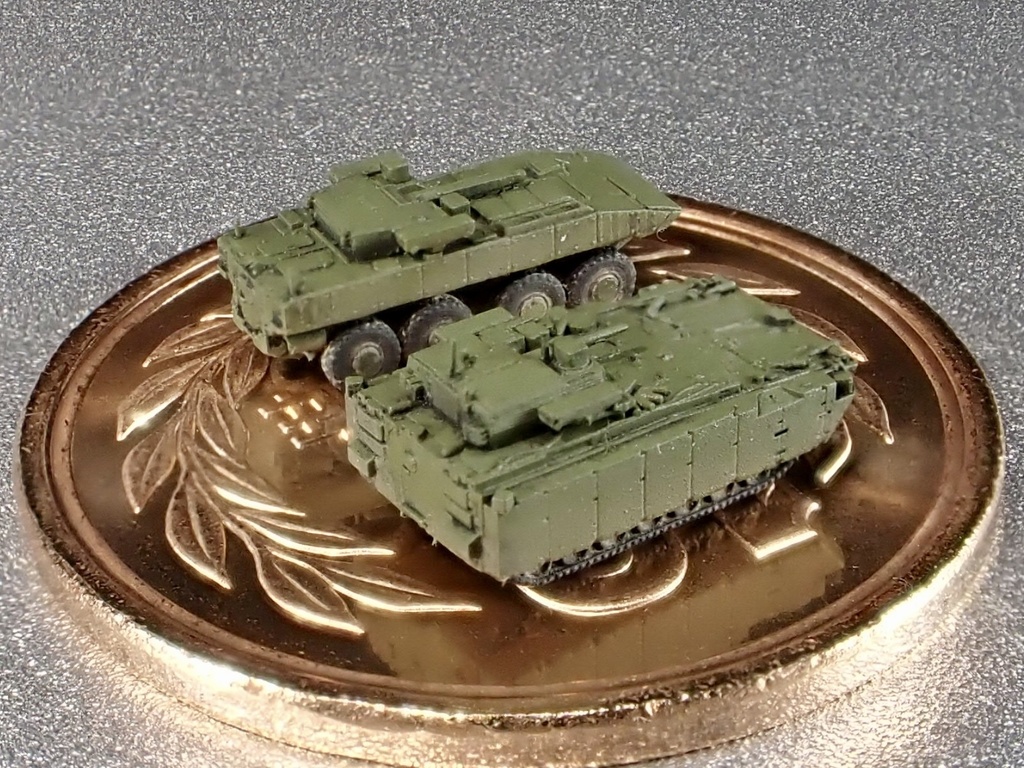 1/700 MR SET20 現用ロシア軍 Kurganets-25 B-11 & VPK-7829 BumerangK-17セット