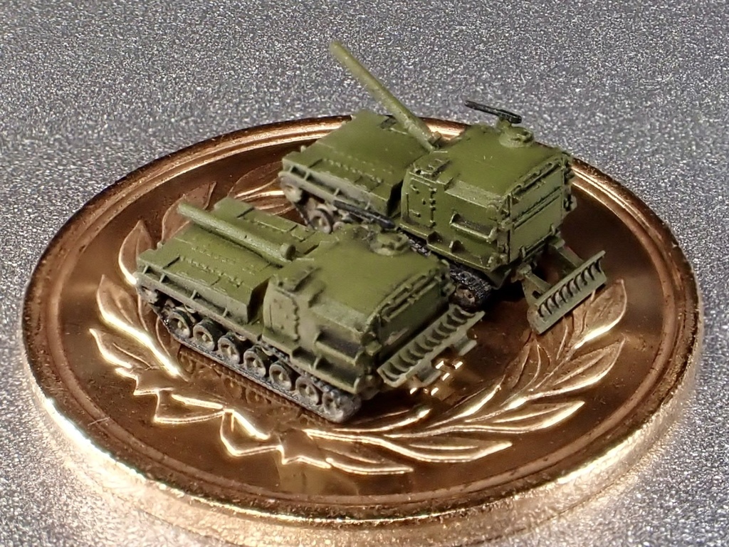 1/700 MUS SET39 現用米軍 M55 203mm自走砲セット