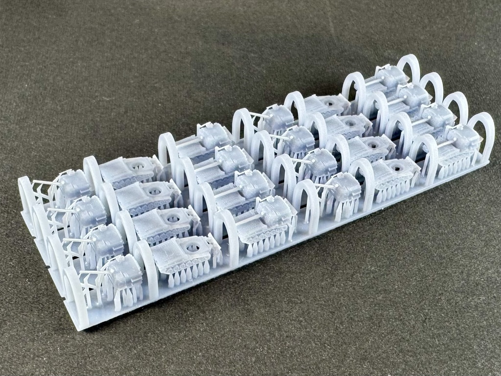 1/700 MUS SET39 現用米軍 M55 203mm自走砲セット