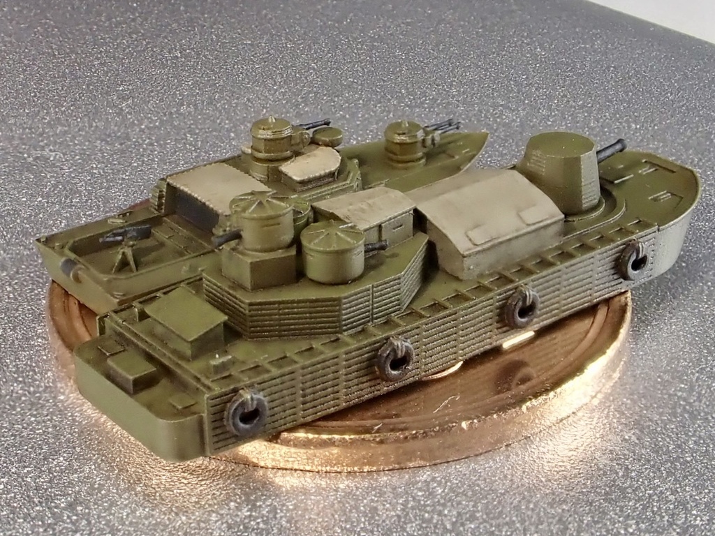 1/700 MUS SET41 現用米軍 モニター艇、ASPBセット