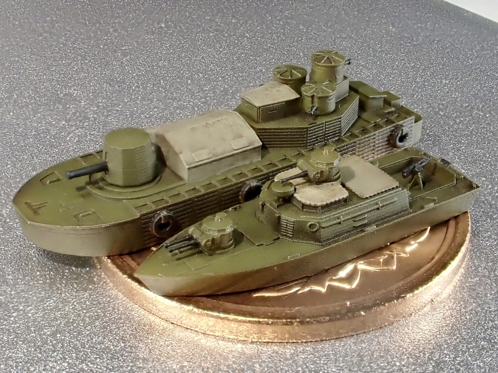 1/700 MUS SET41 現用米軍 モニター艇、ASPBセット
