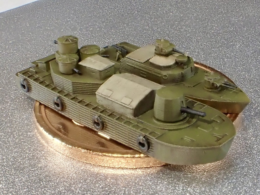 1/700 MUS SET41 現用米軍 モニター艇、ASPBセット