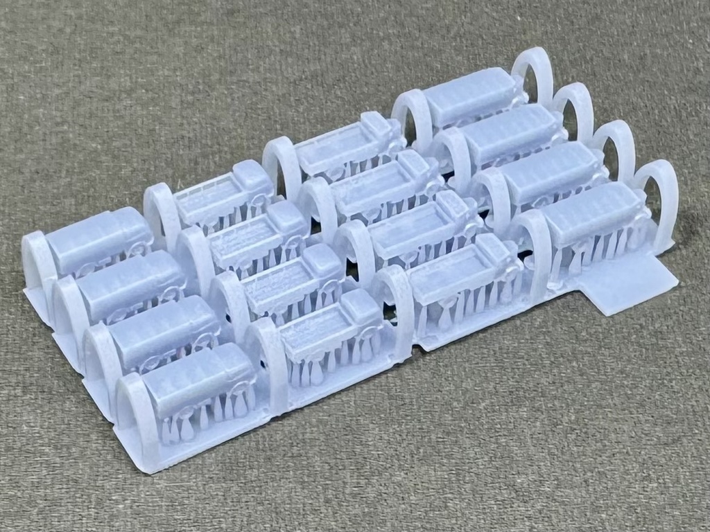 1/700 I SET4 イタリア軍 3RO&626nim トラックセット①