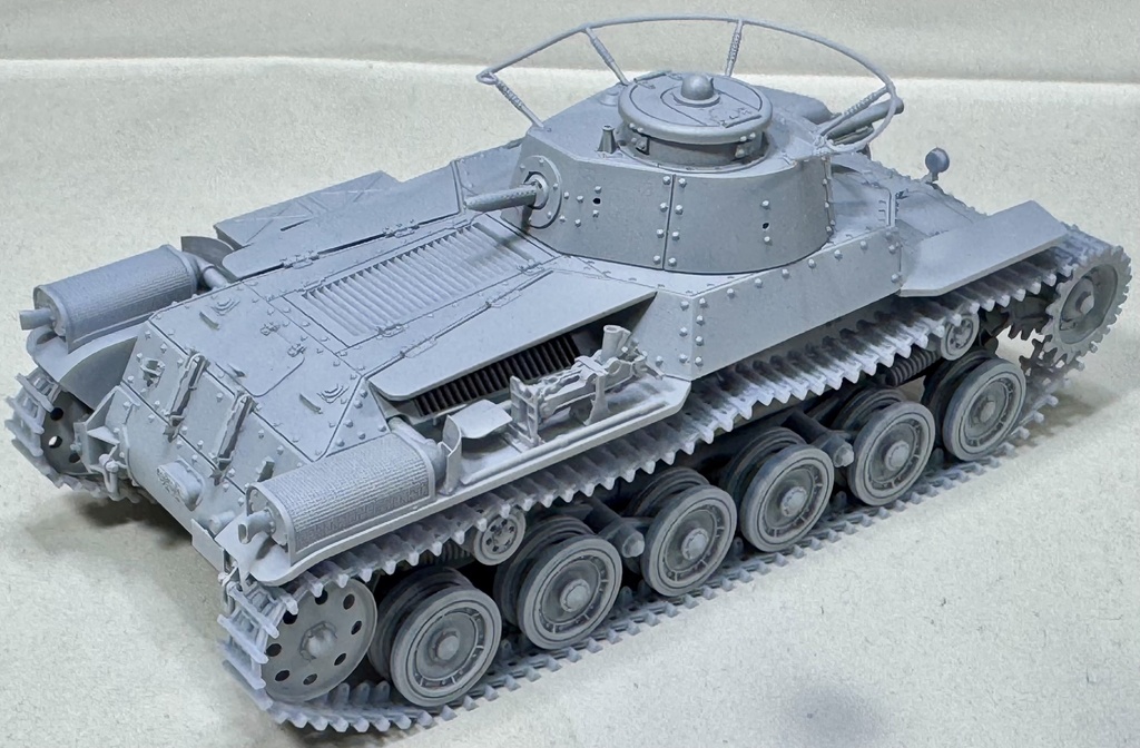 1/48 JPN1-48 日本軍 九七式中戦車チハ車 旧砲塔旧車体