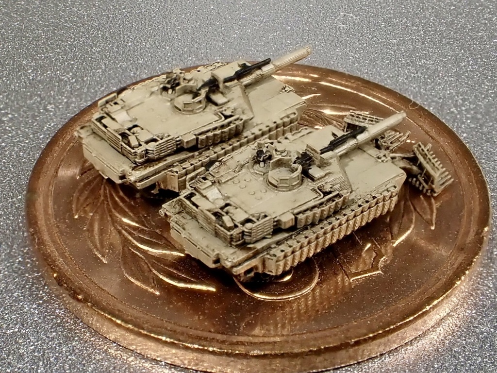 1/700 MUS42 現用米軍 M1A2 TUSK2 & MINE PLOWセット
