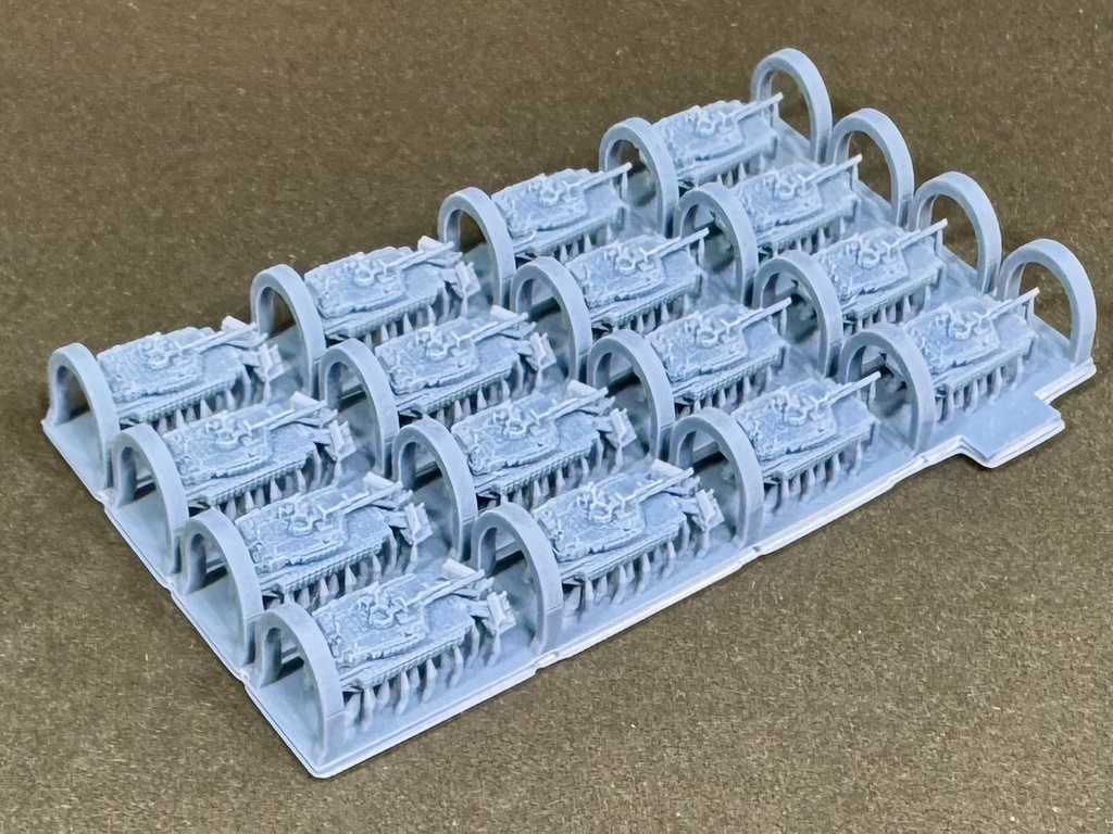 1/700 MUS42 現用米軍 M1A2 TUSK2 & MINE PLOWセット