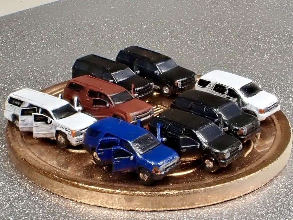 1/700 M20 アメリカンSUVセット