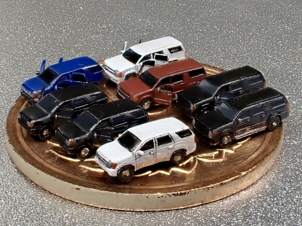 1/700　M20 アメリカンSUVセット