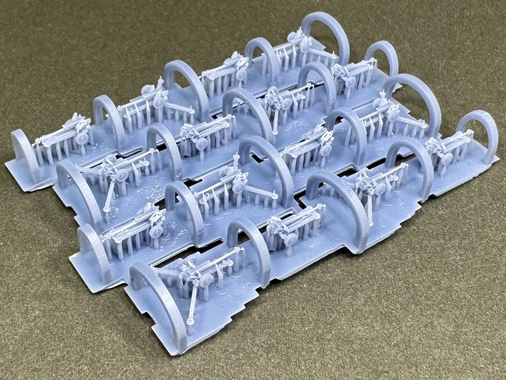 1/700 MR21 現用ロシア軍 D30 122mm榴弾砲セット