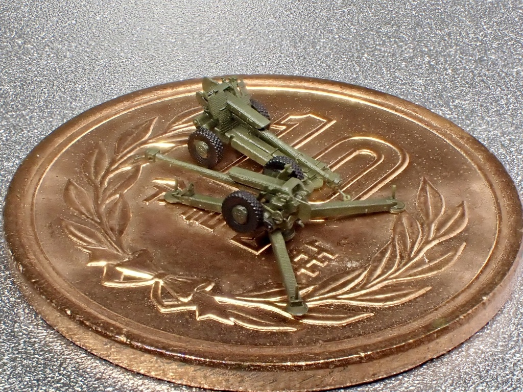 1/700 MR21 現用ロシア軍 D30 122mm榴弾砲セット