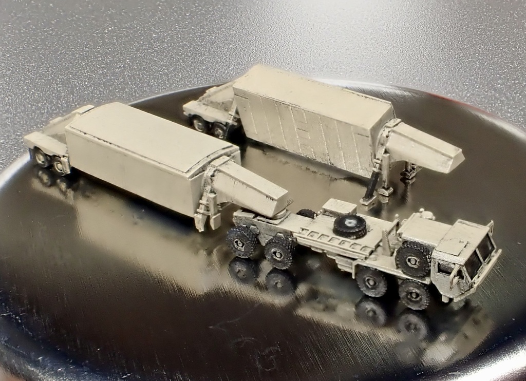 1/700 MUS43 現用米軍 TPY-2 X-バンドレーダーセット