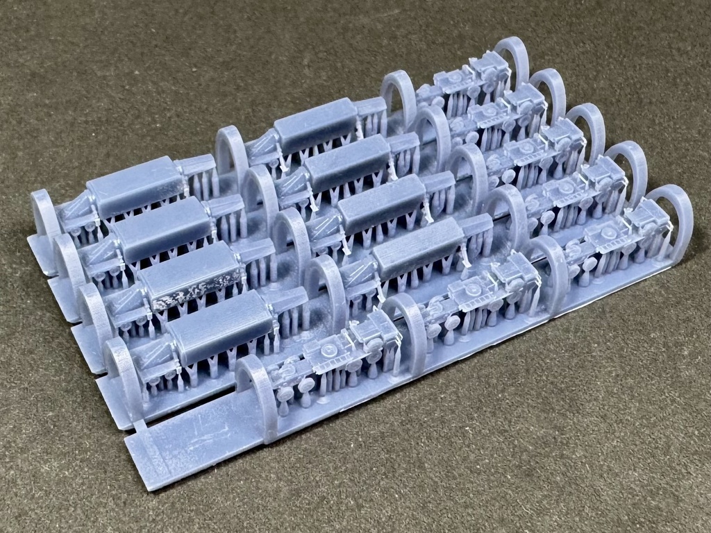 1/700 MUS43 現用米軍 TPY-2 X-バンドレーダーセット