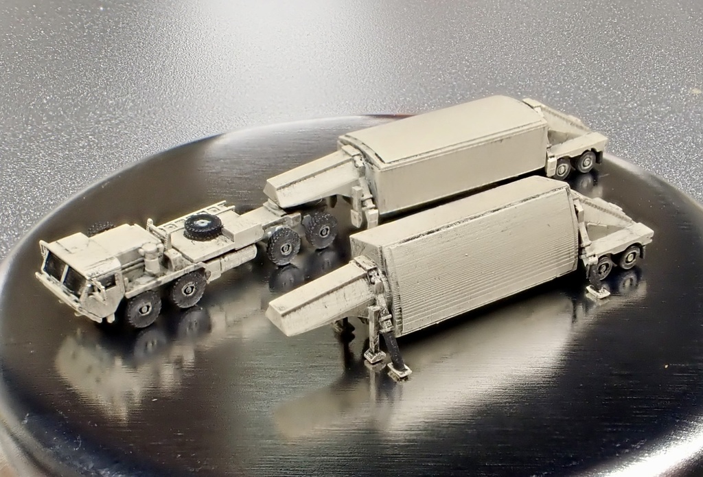1/700 MUS43 現用米軍 TPY-2 X-バンドレーダーセット